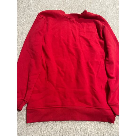 NWT If It Were Me Sweatshirt Womens Sz Small My Dog is my Valentine Pullover Red - Picture 6 of 8